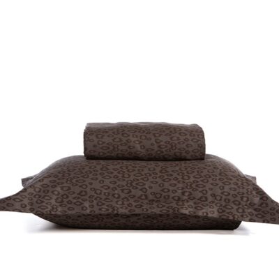 ΣΕΤ ΠΑΠΛΩΜΑΤΟΘΗΚΗ ΥΠΕΡΔΙΠΛΗ LEONAR 240Χ230 NEF-NEF HOMEWARE, 100% ΒΑΜΒΑΚΙ - Image 3