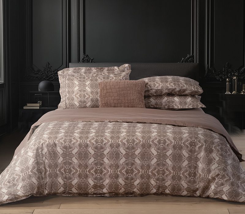 ΣΕΤ ΠΑΠΛΩΜΑΤΟΘΗΚΗ ΥΠΕΡΔΙΠΛΗ VIPER 240Χ230 NEF-NEF HOMEWARE, 100% ΒΑΜΒΑΚΙ