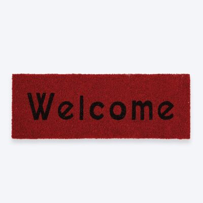 ΤΑΠΕΤΟ ΕΙΣΟΔΟΥ WELCOME 25X75 NEF-NEF HOMEWARE, 100% ΚΟΚΟΦΟΙΝΙΚΑΣ - Image 3