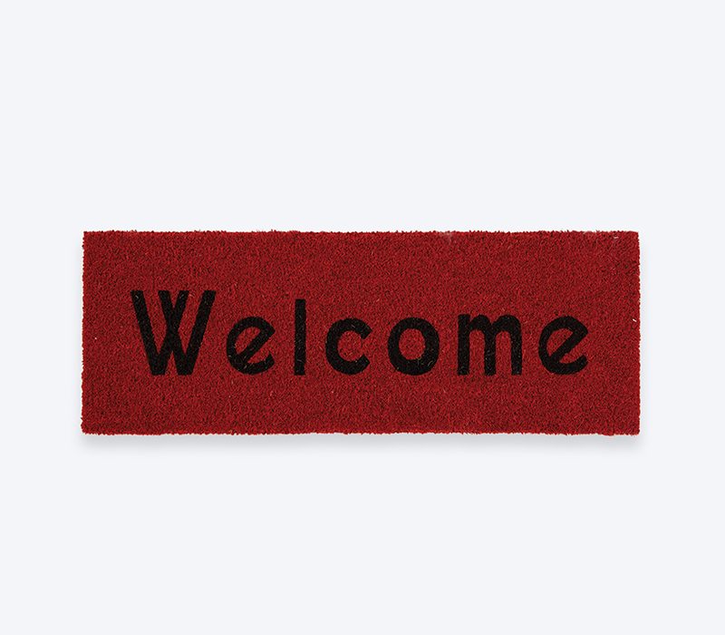ΤΑΠΕΤΟ ΕΙΣΟΔΟΥ WELCOME 25X75 NEF-NEF HOMEWARE, 100% ΚΟΚΟΦΟΙΝΙΚΑΣ - Image 3