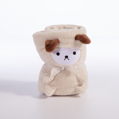 ΒΡΕΦΙΚΗ ΚΟΥΒΕΡΤΑ FLEECE ΑΓΚΑΛΙΑΣ LOVELY SHEEP 80X110 NEF-NEF HOMEWARE, 100% ΠΟΛΥΕΣΤΕΡΑΣ - Image 3