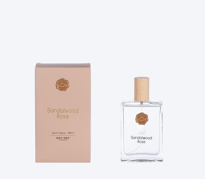 ΑΡΩΜΑΤΙΚΟ ΣΠΡΕΥ ΧΩΡΟΥ SANDALWOOD ROSE 100ml NEF-NEF HOMEWARE,