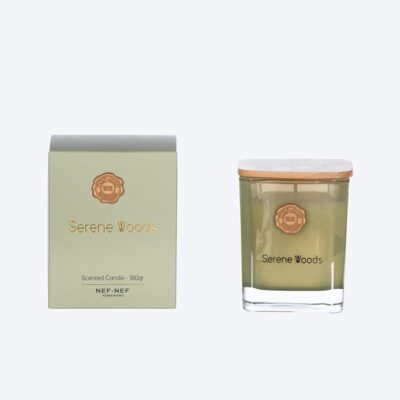 ΑΡΩΜΑΤΙΚΟ ΚΕΡΙ SERENE WOOD 180gr NEF-NEF HOMEWARE,