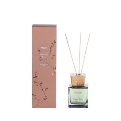 ΑΡΩΜΑΤΙΚΟ ΧΩΡΟΥ ΜΕ ΣΤΙΚΣ MOONLIGHT ROSE 25 200ml NEF-NEF HOMEWARE,