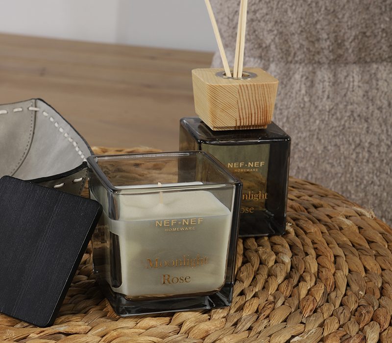 ΑΡΩΜΑΤΙΚΟ ΚΕΡΙ MOONLIGHT ROSE 25 200gr NEF-NEF HOMEWARE, - Image 2
