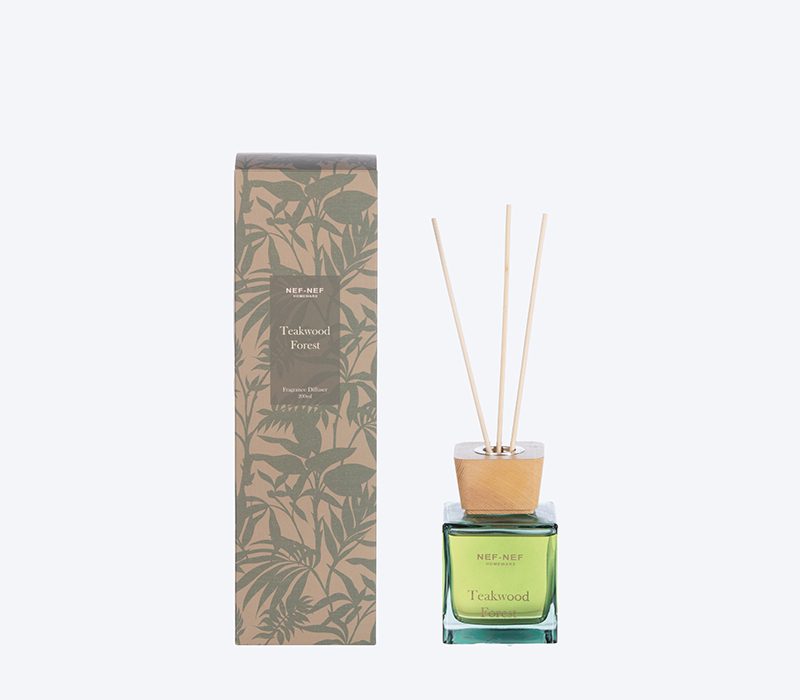 ΑΡΩΜΑΤΙΚΟ ΧΩΡΟΥ ΜΕ ΣΤΙΚΣ TEAKWOOD FOREST 25 200ml NEF-NEF HOMEWARE,