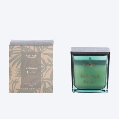 ΑΡΩΜΑΤΙΚΟ ΚΕΡΙ TEAKWOOD FOREST 25 200gr NEF-NEF HOMEWARE,