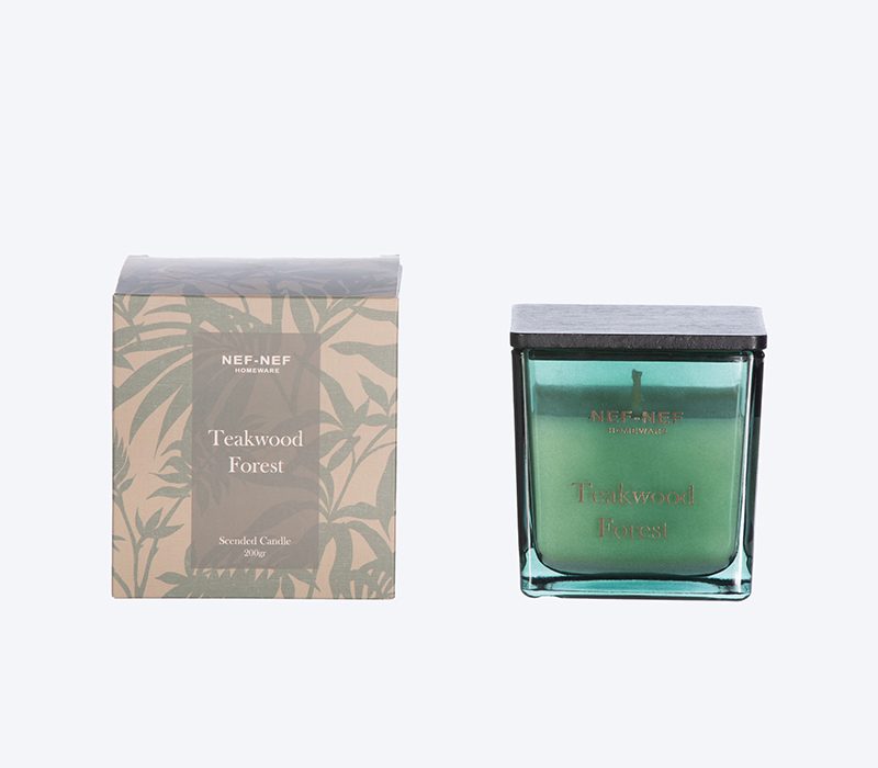 ΑΡΩΜΑΤΙΚΟ ΚΕΡΙ TEAKWOOD FOREST 25 200gr NEF-NEF HOMEWARE,