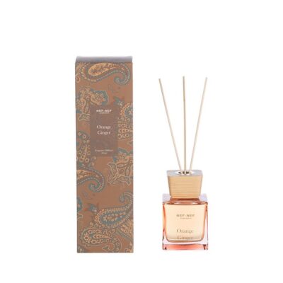 ΑΡΩΜΑΤΙΚΟ ΧΩΡΟΥ ΜΕ ΣΤΙΚΣ ORANGE GINGER 25 200ml NEF-NEF HOMEWARE,