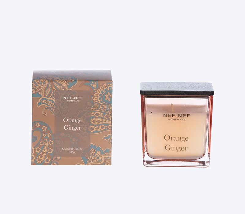 ΑΡΩΜΑΤΙΚΟ ΚΕΡΙ ORANGE GINGER 25 200gr NEF-NEF HOMEWARE,