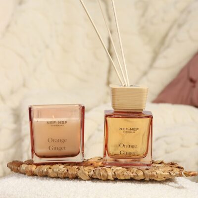 ΑΡΩΜΑΤΙΚΟ ΚΕΡΙ ORANGE GINGER 25 200gr NEF-NEF HOMEWARE, - Image 2