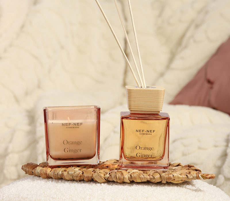 ΑΡΩΜΑΤΙΚΟ ΚΕΡΙ ORANGE GINGER 25 200gr NEF-NEF HOMEWARE, - Image 2