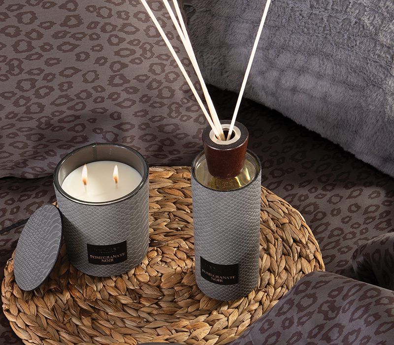 ΑΡΩΜΑΤΙΚΟ ΚΕΡΙ POMEGRANATE NOIR 450gr NEF-NEF HOMEWARE, - Image 2