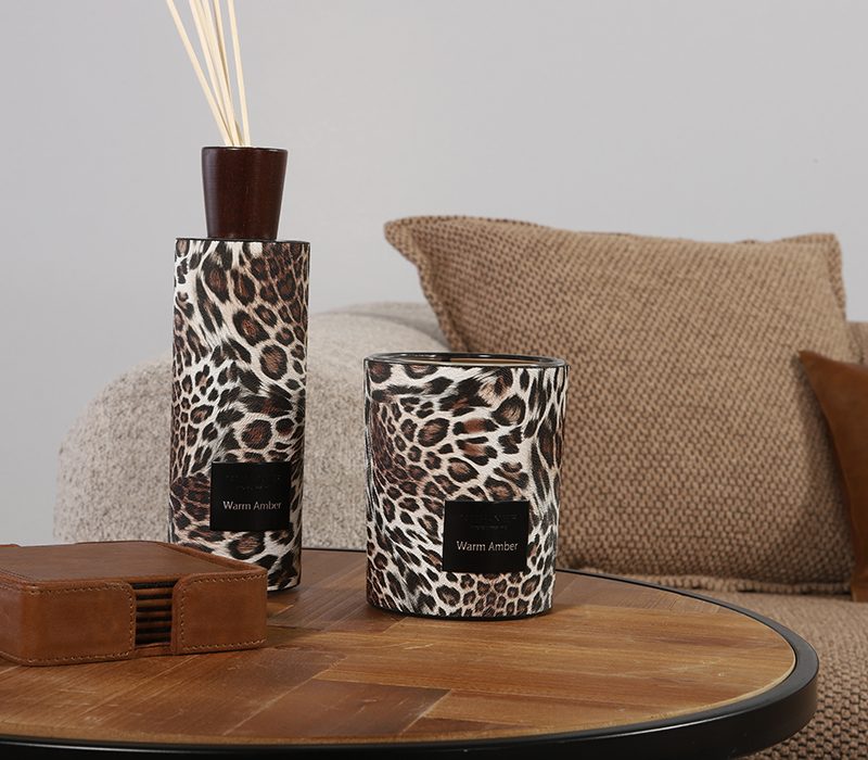 ΑΡΩΜΑΤΙΚΟ ΚΕΡΙ WARM AMBER 450gr NEF-NEF HOMEWARE, - Image 3