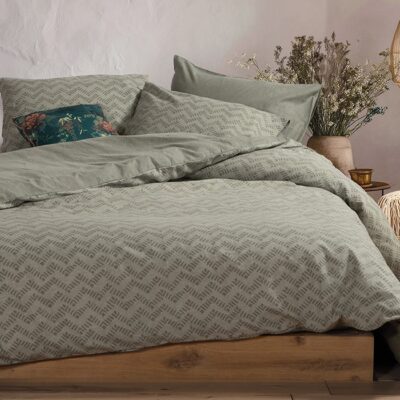 ΣΕΤ ΣΕΝΤΟΝΙΑ ΥΠΕΡΔΙΠΛΑ ΜΕ ΛΑΣΤΙΧΟ OTRANDO NEF-NEF HOMEWARE, 100% ΒΑΜΒΑΚΙ