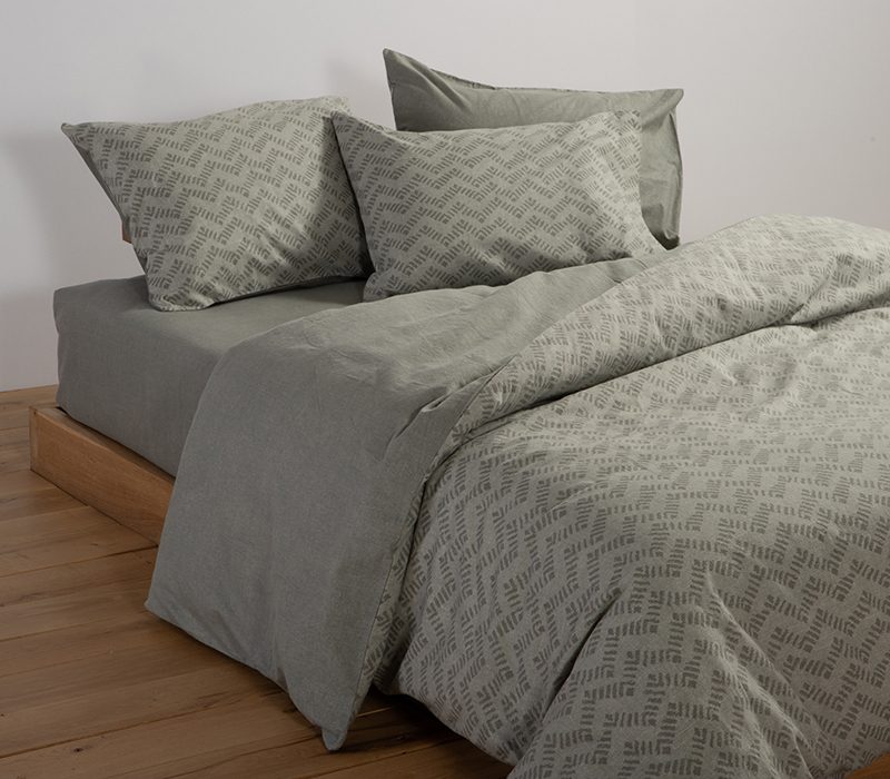 ΣΕΤ ΣΕΝΤΟΝΙΑ ΥΠΕΡΔΙΠΛΑ ΜΕ ΛΑΣΤΙΧΟ OTRANDO NEF-NEF HOMEWARE, 100% ΒΑΜΒΑΚΙ - Image 3