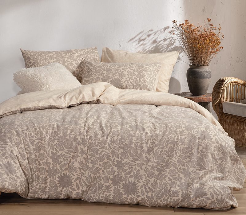 ΣΕΤ ΣΕΝΤΟΝΙΑ ΥΠΕΡΔΙΠΛΑ ΜΕ ΛΑΣΤΙΧΟ ISSUAL NEF-NEF HOMEWARE, 100% ΒΑΜΒΑΚΙ