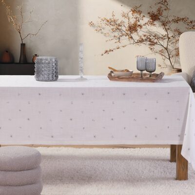 ΤΡΑΠΕΖΟΜΑΝΤΗΛΟ SERENA 150X250 NEF-NEF HOMEWARE, 100% ΒΑΜΒΑΚΙ