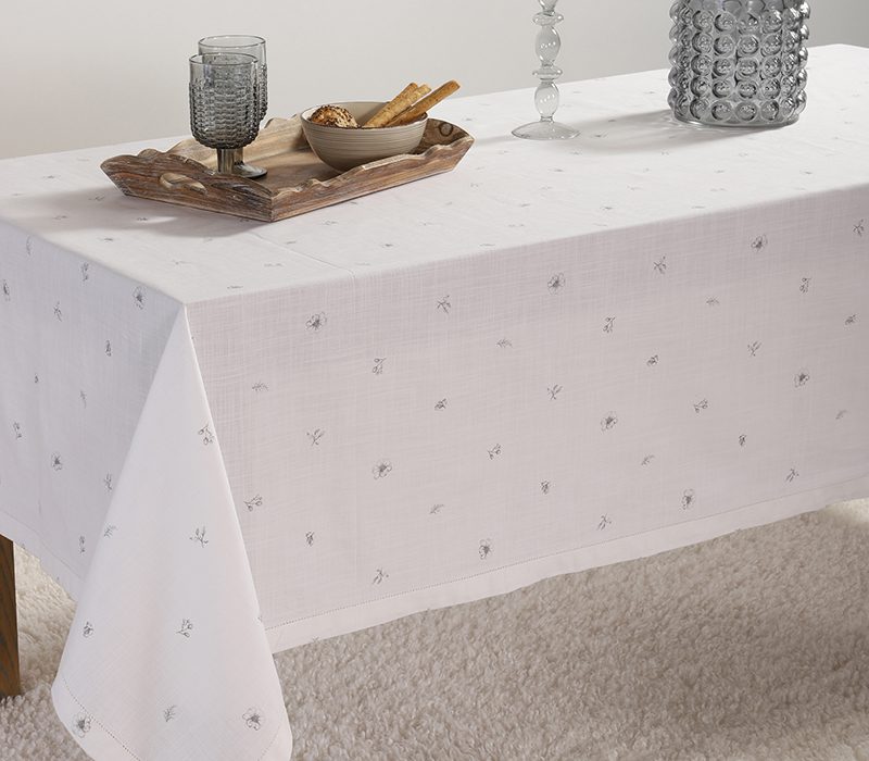 ΤΡΑΠΕΖΟΜΑΝΤΗΛΟ SERENA 150X250 NEF-NEF HOMEWARE, 100% ΒΑΜΒΑΚΙ - Image 2