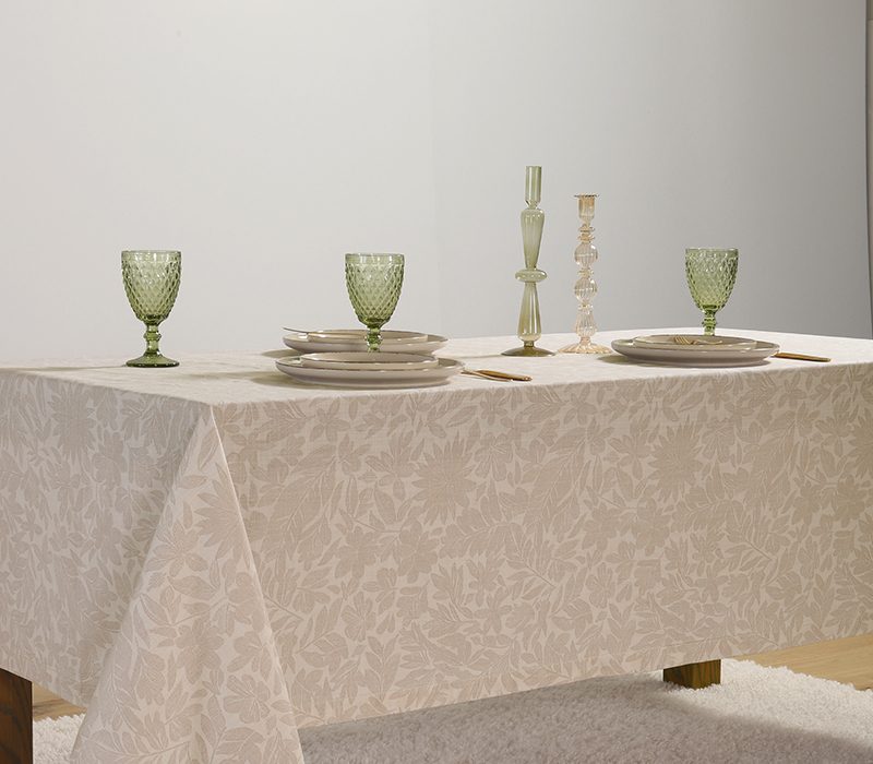 ΤΡΑΠΕΖΟΜΑΝΤΗΛΟ ISSUAL 150X250 NEF-NEF HOMEWARE, 100% ΒΑΜΒΑΚΙ - Image 2