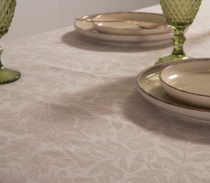 ΤΡΑΠΕΖΟΜΑΝΤΗΛΟ ISSUAL 150X300 NEF-NEF HOMEWARE, 100% ΒΑΜΒΑΚΙ - Image 4