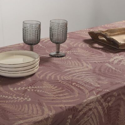 ΤΡΑΠΕΖΟΜΑΝΤΗΛΟ FERN 140X140 NEF-NEF HOMEWARE, 100% ΒΑΜΒΑΚΙ - Image 5