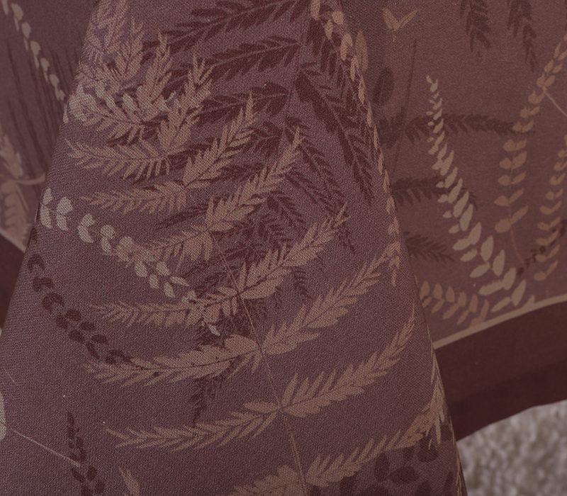 ΤΡΑΠΕΖΟΜΑΝΤΗΛΟ FERN 140X140 NEF-NEF HOMEWARE, 100% ΒΑΜΒΑΚΙ - Image 6