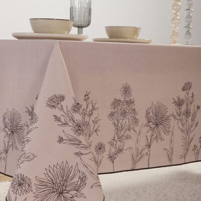 ΤΡΑΠΕΖΟΜΑΝΤΗΛΟ KERKYNIA 140X140 NEF-NEF HOMEWARE, 100% ΒΑΜΒΑΚΙ - Image 2