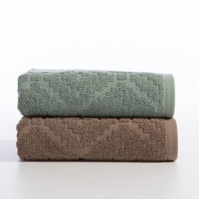 ΠΕΤΣΕΤΑ ΠΡΟΣΩΠΟΥ ROMIAN 50Χ90 NEF-NEF HOMEWARE, 100% ΒΑΜΒΑΚΙ