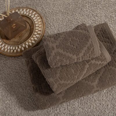 ΠΕΤΣΕΤΑ ΠΡΟΣΩΠΟΥ ROMIAN 50Χ90 NEF-NEF HOMEWARE, 100% ΒΑΜΒΑΚΙ - Image 2