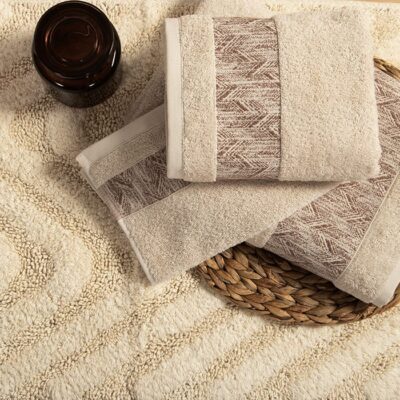 ΠΕΤΣΕΤΑ ΠΡΟΣΩΠΟΥ DEPREO 50X90 NEF-NEF HOMEWARE, 100% ΒΑΜΒΑΚΙ - Image 2