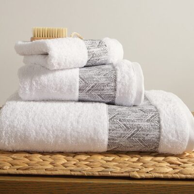ΠΕΤΣΕΤΑ ΣΩΜΑΤΟΣ DEPREO 70X140 NEF-NEF HOMEWARE, 100% ΒΑΜΒΑΚΙ - Image 3