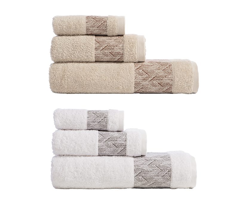 ΣΕΤ ΠΕΤΣΕΤΕΣ 3 ΤΜΧ DEPREO NEF-NEF HOMEWARE, 100% ΒΑΜΒΑΚΙ