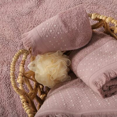 ΠΕΤΣΕΤΑ ΠΡΟΣΩΠΟΥ ZASMEN 50X90 NEF-NEF HOMEWARE, 100% ΒΑΜΒΑΚΙ - Image 2