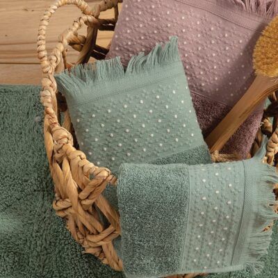 ΠΕΤΣΕΤΑ ΠΡΟΣΩΠΟΥ ZASMEN 50X90 NEF-NEF HOMEWARE, 100% ΒΑΜΒΑΚΙ - Image 3