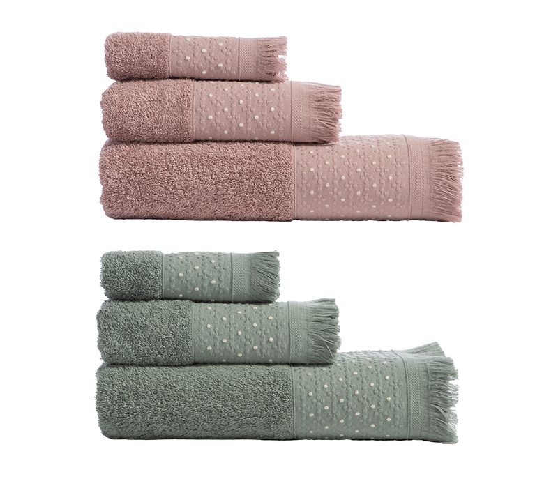 ΣΕΤ ΠΕΤΣΕΤΕΣ 3 ΤΜΧ ZASMEN NEF-NEF HOMEWARE, 100% ΒΑΜΒΑΚΙ