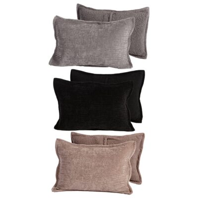ΜΑΞΙΛΑΡΟΘΗΚΗ ELEMENTS-BRAVE ΣΕΤ 2 ΤΜΧ 52Χ72 NEF-NEF HOMEWARE, ΥΦΑΣΜΑ:100% ΠΟΛΥΕΣΤΕΡΑΣ-ΕΣΩΤ:100% ΠΟΛΥΕΣΤΕΡΑΣ