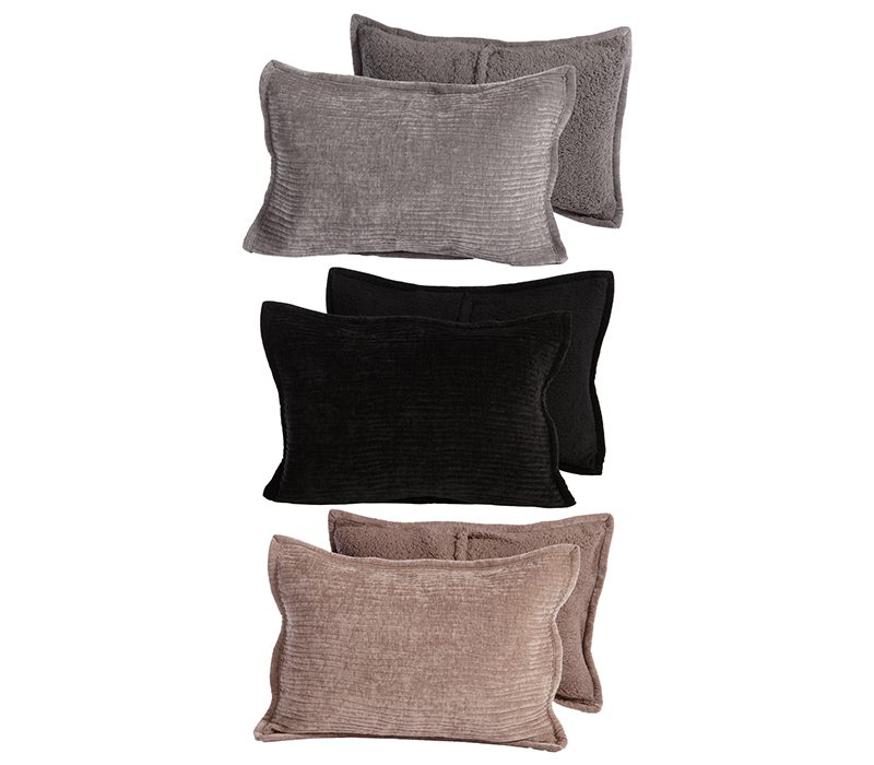 ΜΑΞΙΛΑΡΟΘΗΚΗ ELEMENTS-BRAVE ΣΕΤ 2 ΤΜΧ 52Χ72 NEF-NEF HOMEWARE, ΥΦΑΣΜΑ:100% ΠΟΛΥΕΣΤΕΡΑΣ-ΕΣΩΤ:100% ΠΟΛΥΕΣΤΕΡΑΣ