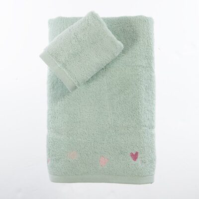 ΠΑΙΔΙΚΕΣ ΠΕΤΣΕΤΕΣ ΣΕΤ 2TMX HEARTS ATTACK NEF-NEF HOMEWARE, 100% ΒΑΜΒΑΚΙ - Image 2