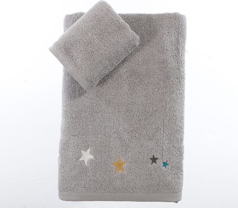 ΠΑΙΔΙΚΕΣ ΠΕΤΣΕΤΕΣ ΣΕΤ 2TMX STARS ABOVE NEF-NEF HOMEWARE, 100% ΒΑΜΒΑΚΙ - Image 2