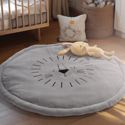 ΧΑΛΑΚΙ ΠΑΙΧΝΙΔΙΟΥ  SLEEPING LION D.90 NEF-NEF HOMEWARE, 100% ΠΟΛΥΕΣΤΕΡΑΣ