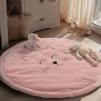 ΧΑΛΑΚΙ ΠΑΙΧΝΙΔΙΟΥ  SMILING CAT D.90 NEF-NEF HOMEWARE, 100% ΠΟΛΥΕΣΤΕΡΑΣ