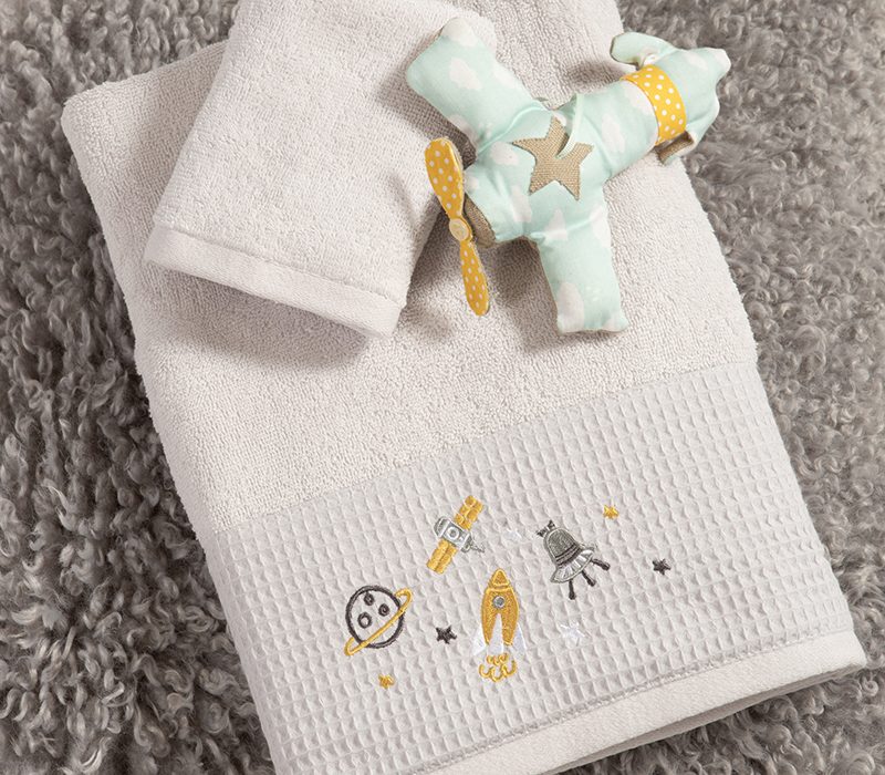 ΒΡΕΦΙΚΕΣ ΠΕΤΣΕΤΕΣ ΣΕΤ 2TMX MY UNIVERSE NEF-NEF HOMEWARE, 100% ΒΑΜΒΑΚΙ