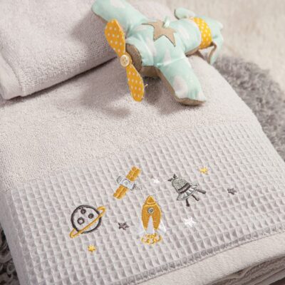 ΒΡΕΦΙΚΕΣ ΠΕΤΣΕΤΕΣ ΣΕΤ 2TMX MY UNIVERSE NEF-NEF HOMEWARE, 100% ΒΑΜΒΑΚΙ - Image 2