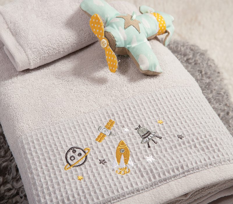 ΒΡΕΦΙΚΕΣ ΠΕΤΣΕΤΕΣ ΣΕΤ 2TMX MY UNIVERSE NEF-NEF HOMEWARE, 100% ΒΑΜΒΑΚΙ - Image 2