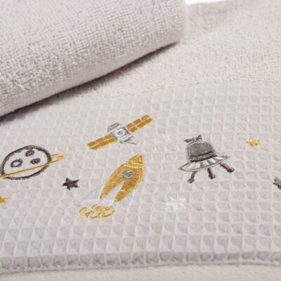 ΒΡΕΦΙΚΕΣ ΠΕΤΣΕΤΕΣ ΣΕΤ 2TMX MY UNIVERSE NEF-NEF HOMEWARE, 100% ΒΑΜΒΑΚΙ - Image 3