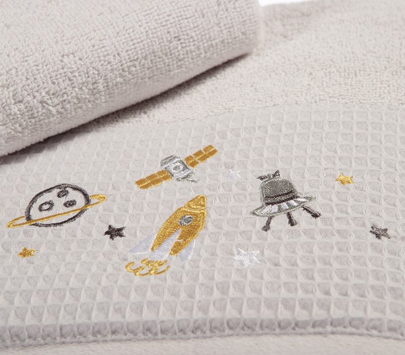 ΒΡΕΦΙΚΕΣ ΠΕΤΣΕΤΕΣ ΣΕΤ 2TMX MY UNIVERSE NEF-NEF HOMEWARE, 100% ΒΑΜΒΑΚΙ - Image 3