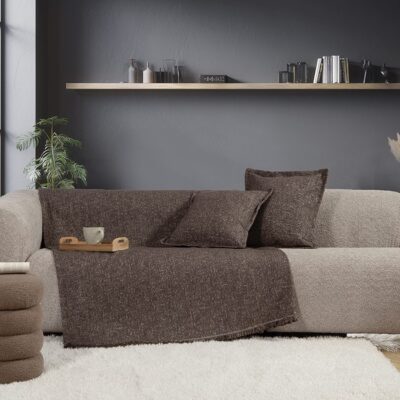 ΡΙΧΤΑΡΙ ΤΡΙΘΕΣΙΟΥ ΚΑΝΑΠΕ ALAMO 25 170X300 NEF-NEF HOMEWARE, 55% ΠΟΛΥΕΣΤΕΡΑΣ -23% ΑΚΡΥΛΙΚΟ -22% ΒΑΜΒΑΚΙ - Image 3