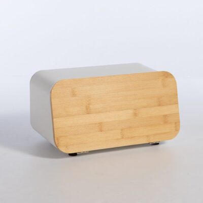 ΨΩΜΙΕΡΑ BREAD BASKET 34.5X19X17 NEF-NEF HOMEWARE, ΜΕΤΑΛΛΙΚΟ - Image 5