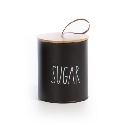 ΔΟΧΕΙΟ ΓΙΑ ΖΑΧΑΡΗ SWΕET SUGAR 10.4X10.4X13 NEF-NEF HOMEWARE, ΜΕΤΑΛΛΙΚΟ - Image 2